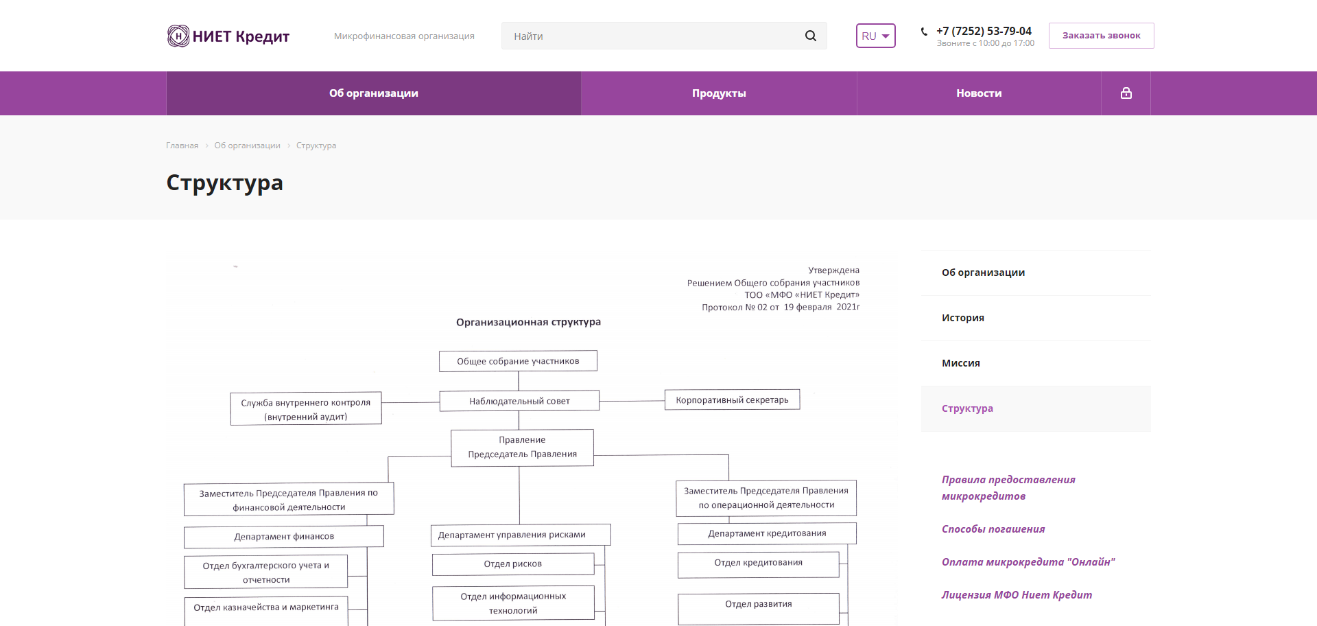 микрофинансовая организация "ниет кредит"